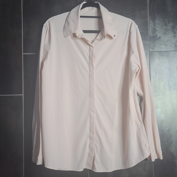 lululemon athletica Tops - Lululemon Day Trip Blouse Pink 12
